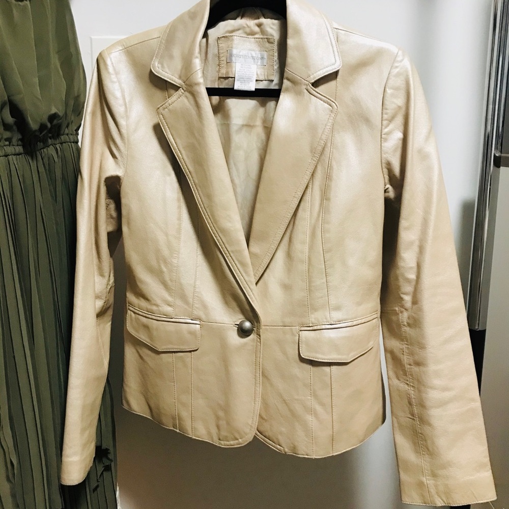 Worthington Gold Leather Jacket